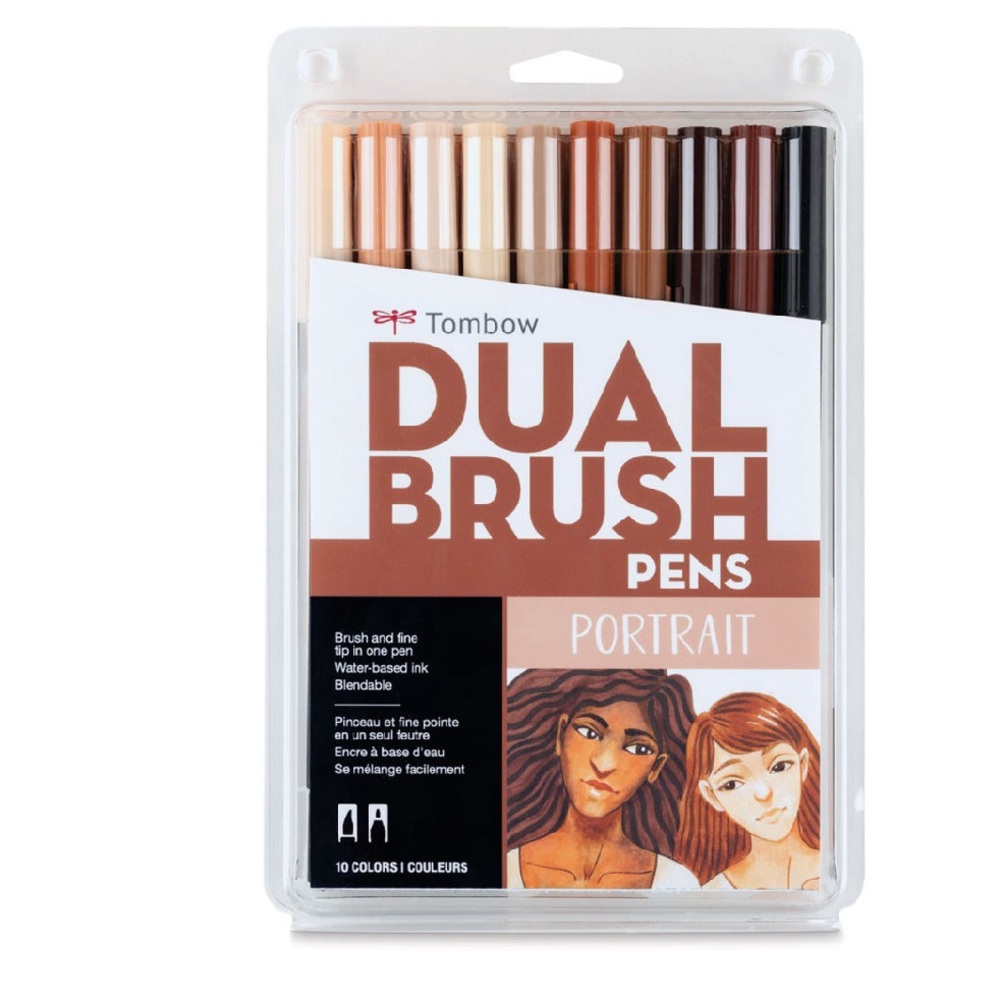 Tombow Dual Brush Pens - Portrait Colors